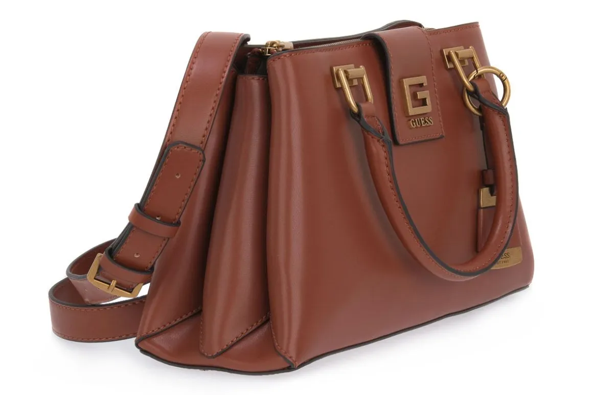 GUESS WKY ALVA STATUS SATCHEL