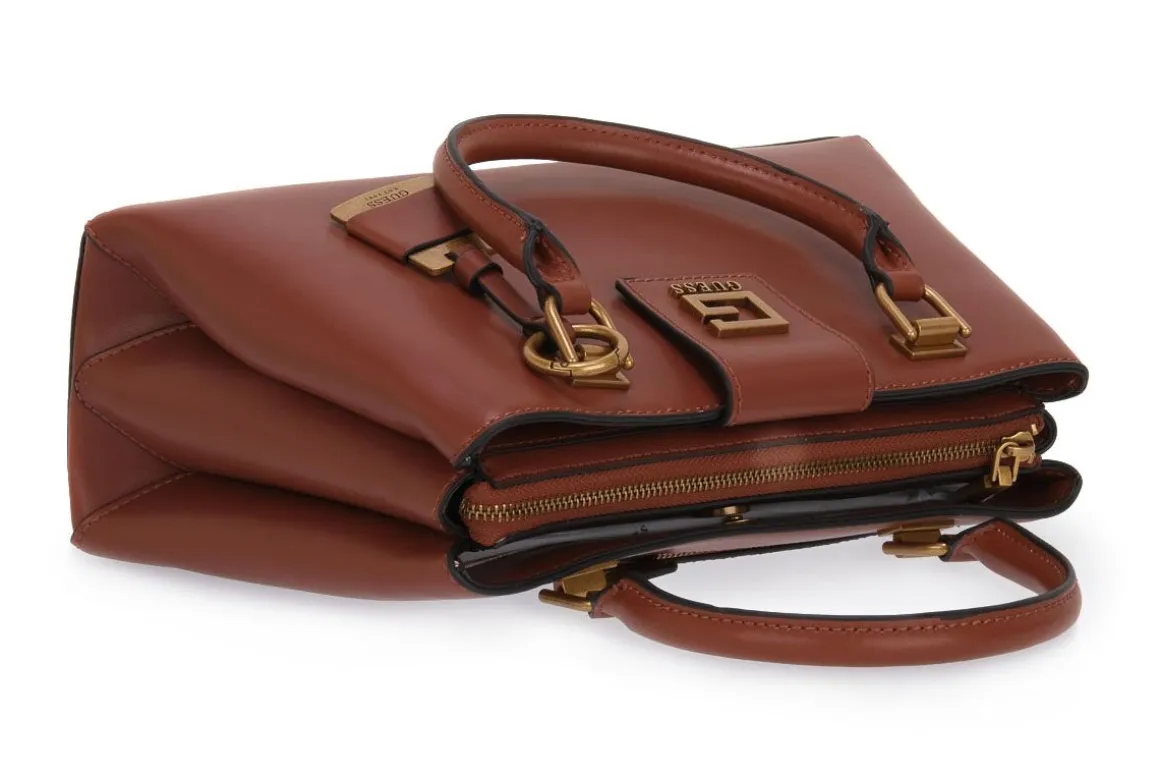 GUESS WKY ALVA STATUS SATCHEL