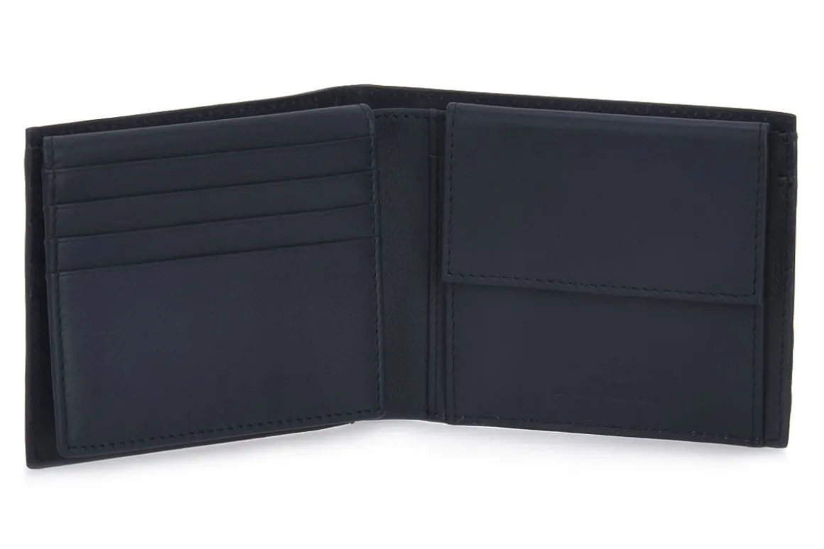 PIQUADRO BLU PORTAFOGLI