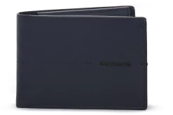 PIQUADRO BLU PORTAFOGLI