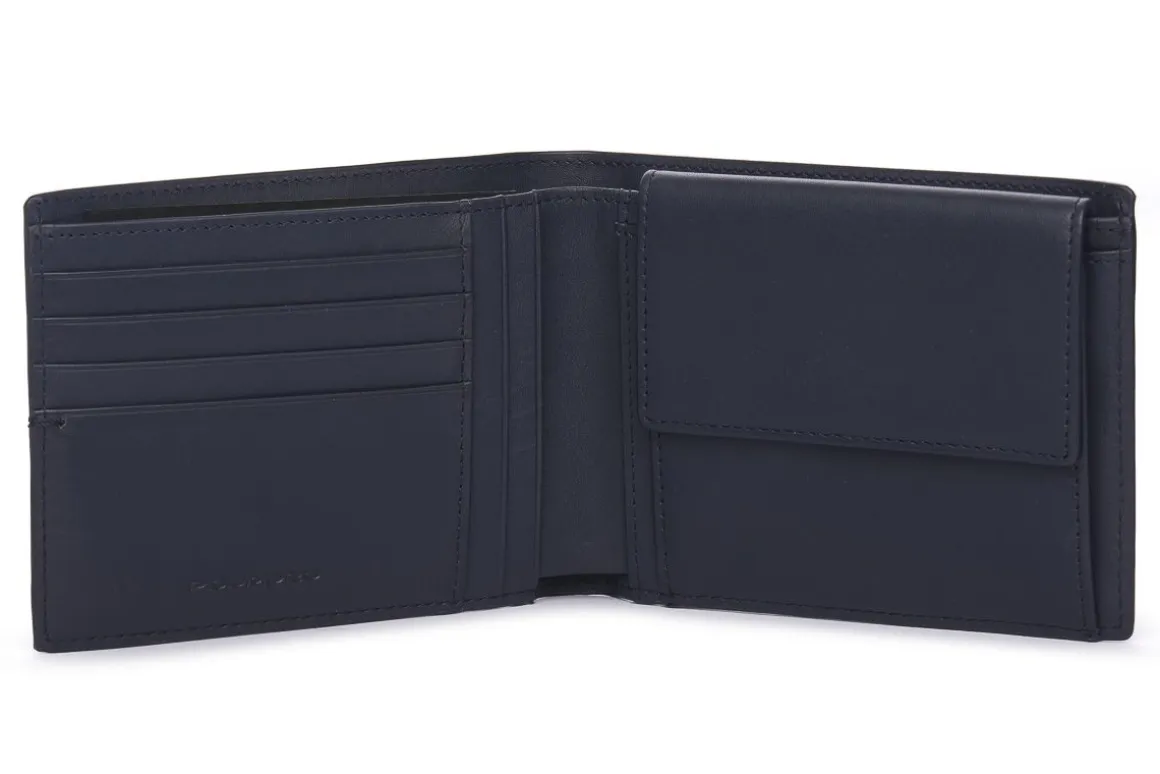 PIQUADRO BLU PORTAFOGLI