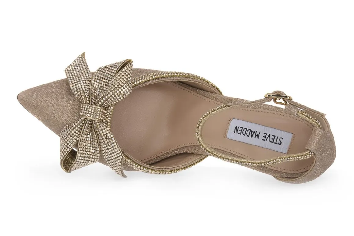 STEVE MADDEN LUMIERE GOLD GLITTER